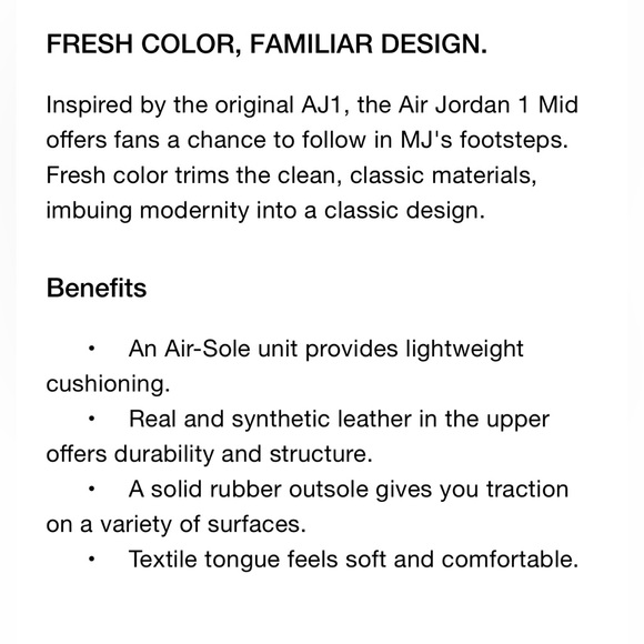 Air Jordans 1 Mid🖤 - Picture 14 of 14